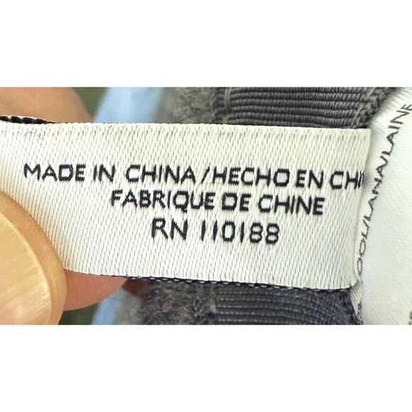 Vintage Nine West Grey 100% Wool Newsboy Hat Cabbie Fiddler Cap Y2K 90's - Picture 9 of 9